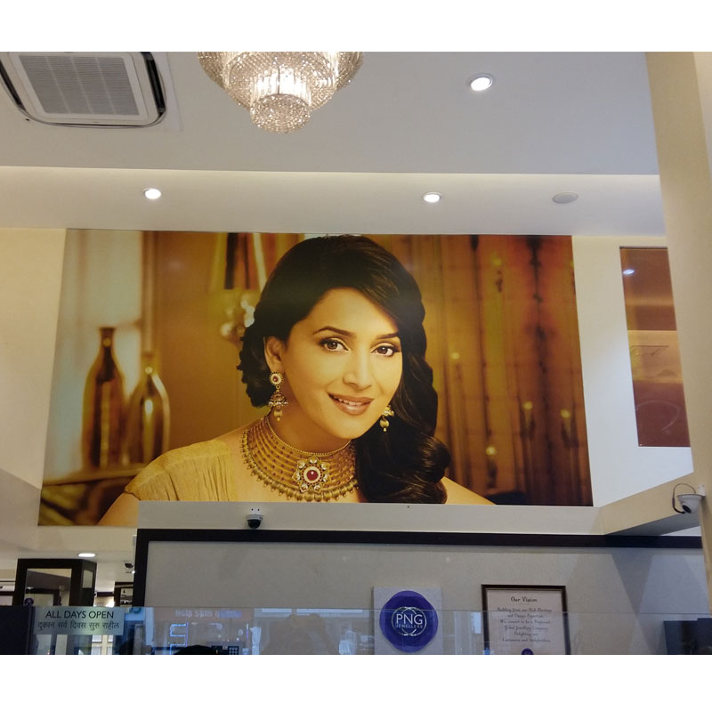 Vinyl Printing and Peasting Work